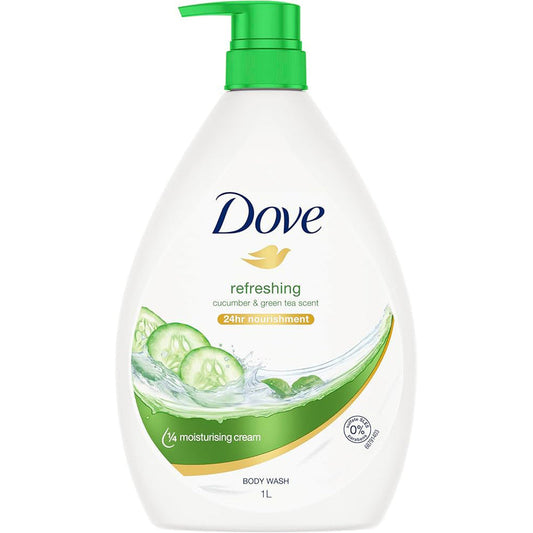 1L Dove Body Wash 33.8oz-Go Fresh Touch CuCumber 12/cs