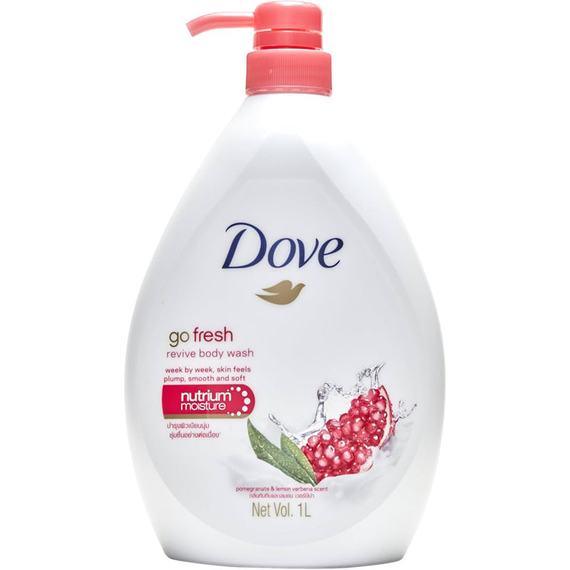 1L Dove Body Wash 34oz-Go Fresh Revive 12/cs