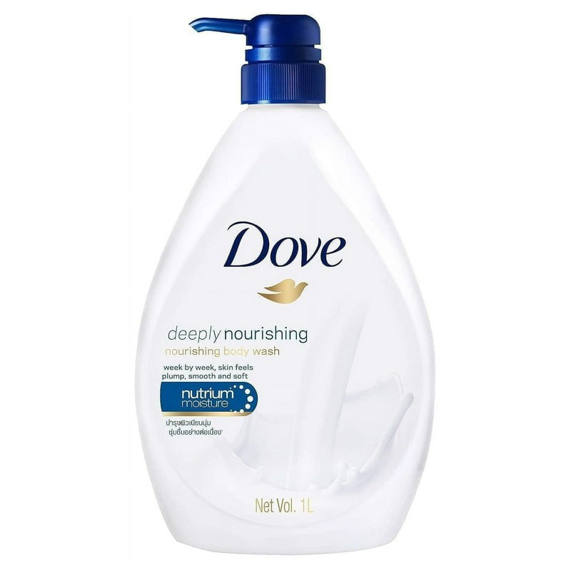 1L Dove Body Wash 33.8oz Deeply Nourishing 12/cs