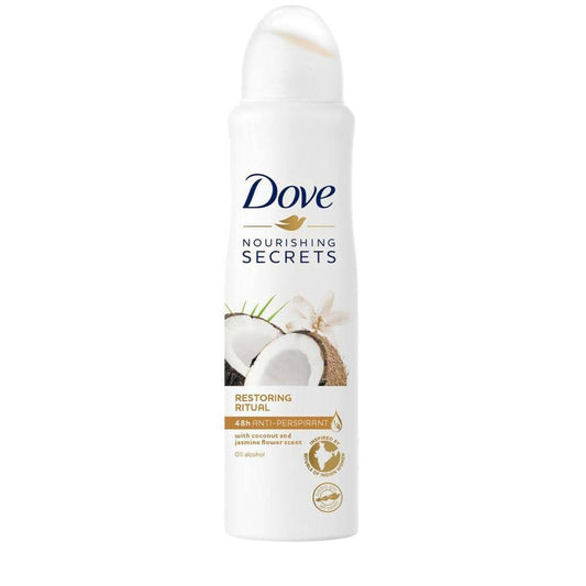 Dove Deodorant Spray 150ml-Coconut & Jasmine Flower 12/cs
