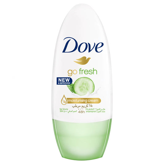 Dove Deo. Roll on 40ml-Go Fresh Cucumber 12/cs
