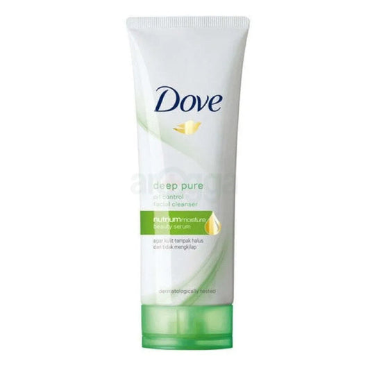Dove Oil Control Facial Cleaners 100g Deep Pure- Green 12/24/cs