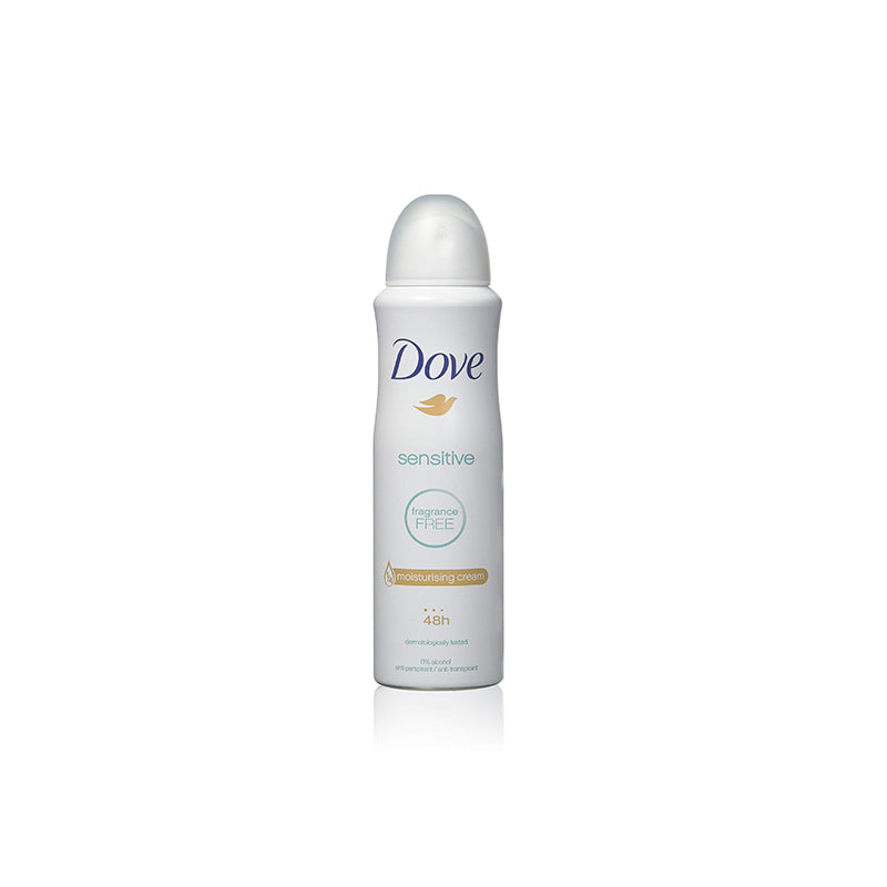 Dove Deodorant Spray 150ml-Sensitive 12/cs