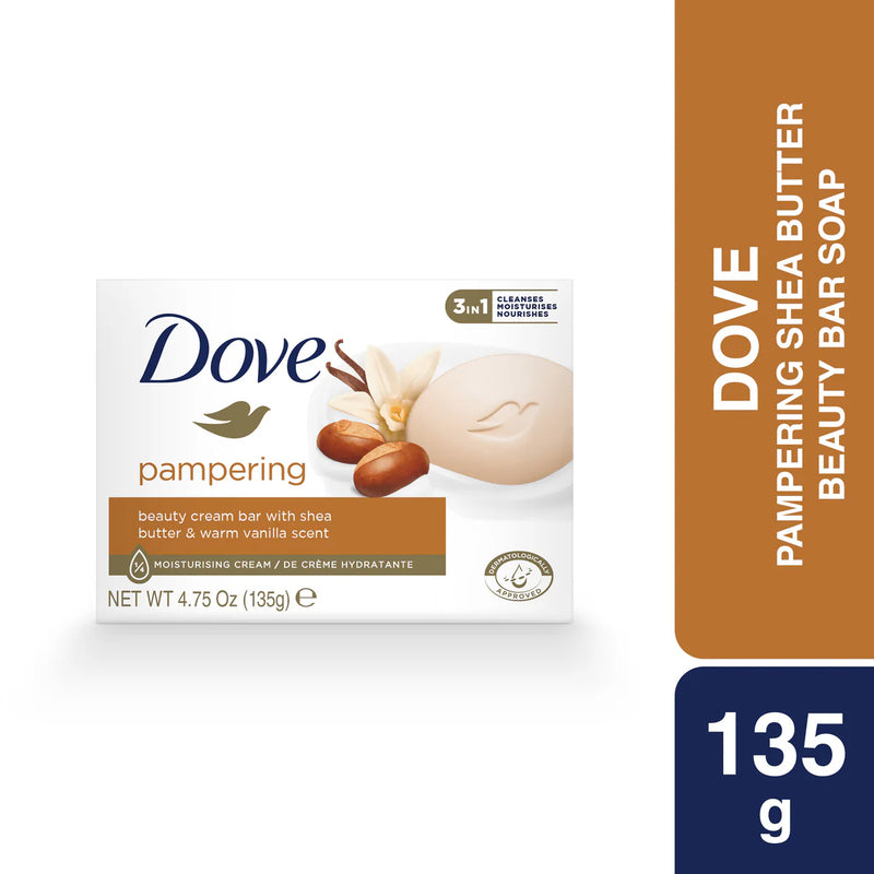 Dove Soap 135g-Shea Butter 48/cs