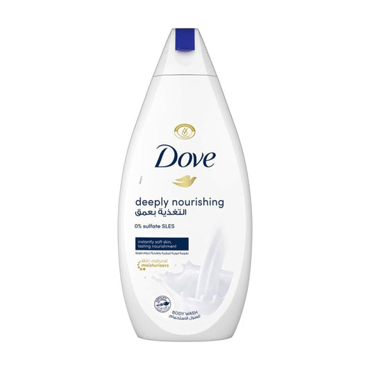 Dove Body Wash 500ml-Deeply Nourishing 12/cs