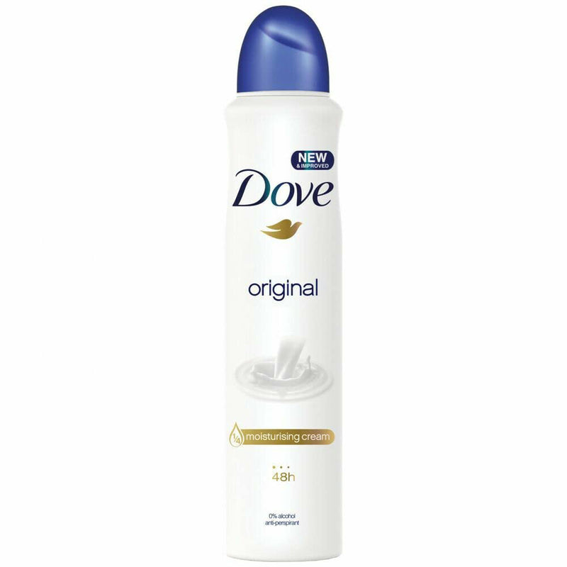 Dove Deodorant Spray 250ml-Original 12/cs