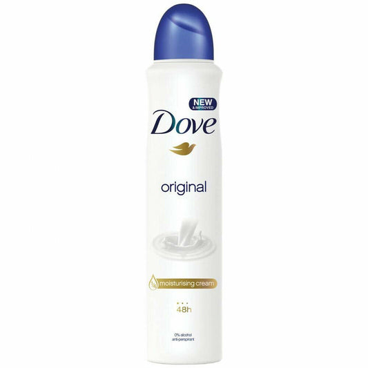Dove Deodorant Spray 250ml-Original 12/cs