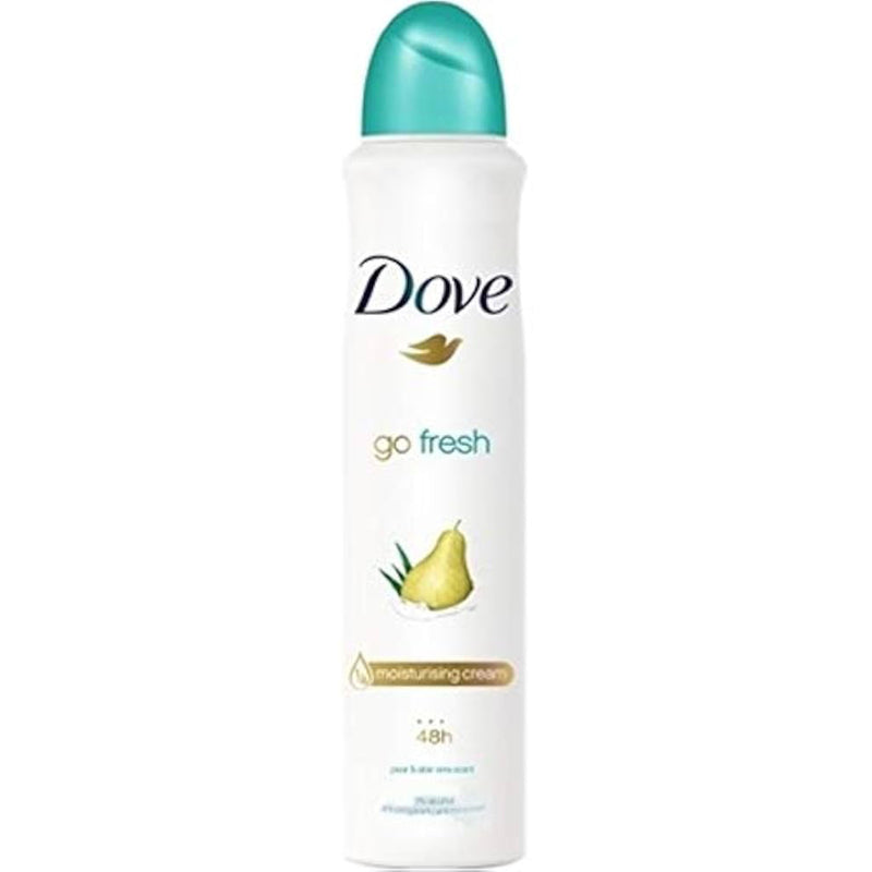 Dove Deodorant Spray 250ml-Pear & Aloe Vera 12/cs