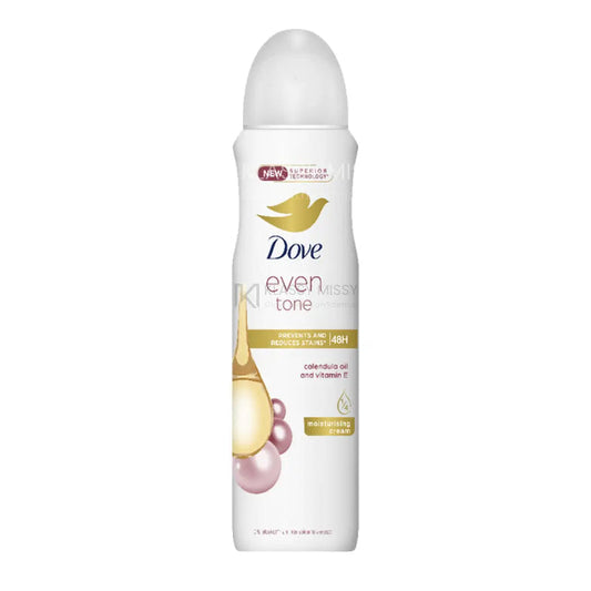 Dove Deodorant Spray 150ml-Even Tone 12/cs