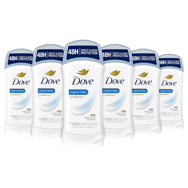 Dove Deodorant 2.6oz-Original Clean 12/cs