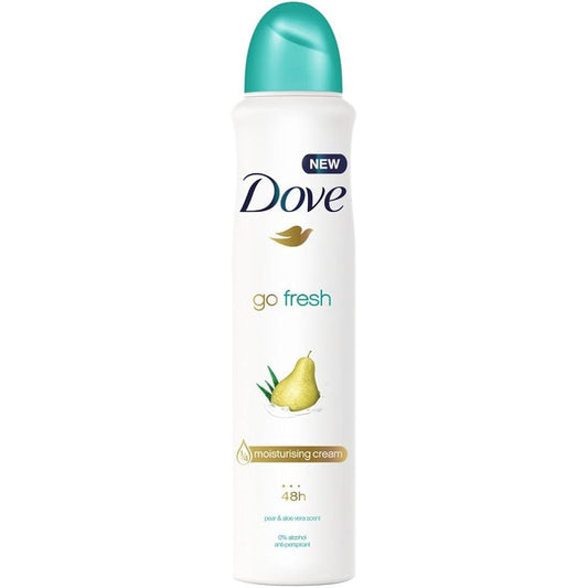 Dove Deodorant Spray 150ml-Pear &Aloe 12/cs