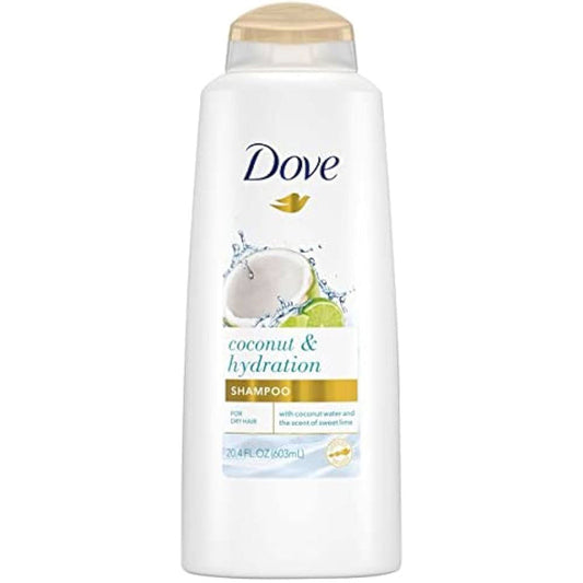Dove Shampoo 20.4oz -Coconut & Hydration 4/cs