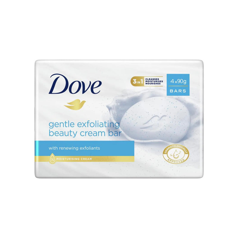 Dove Soap 90g Light Blue-Exfoliating (48/cs)