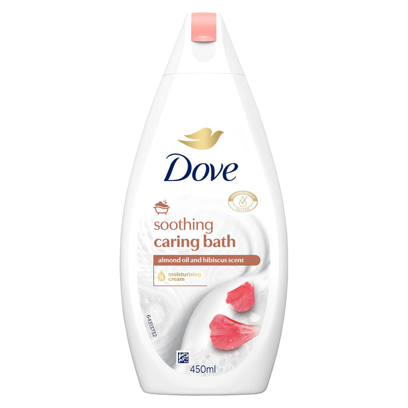 Dove Body Wash 450ml Caring Bath-Soothing 12/cs