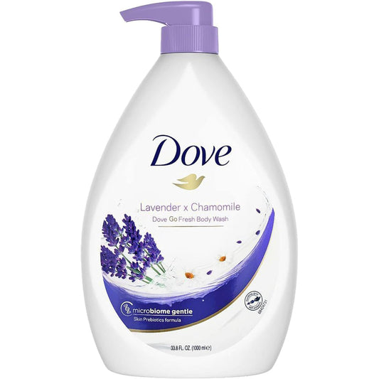 1L Dove Body Wash 33.8oz-Lavender 12/cs