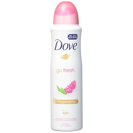Dove Deodorant Spray 150ml-Pomegranate & Lemon Verbena 12/cs