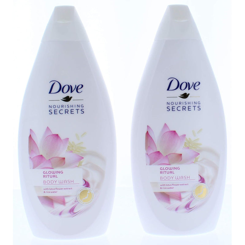 Dove Body Wash 500ml-Glowing Ritual W/Lotus Flower 12/cs