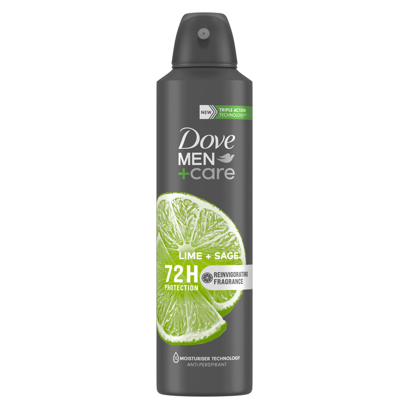 Dove Deo. Spray For Men 150ml-Lime & Sage 12/cs