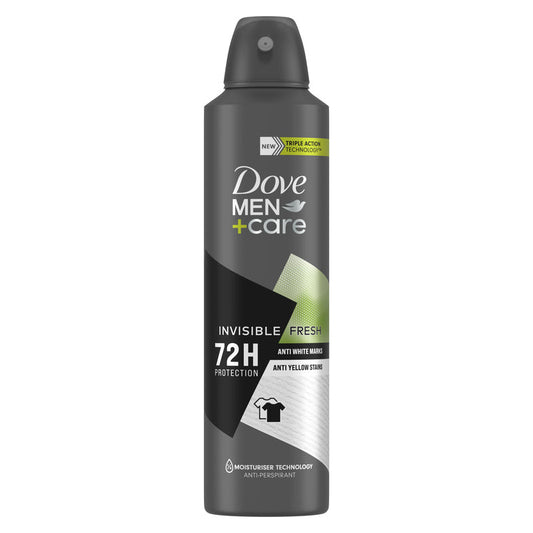 Dove Deo. Spray For Men 150ml-Invisible Fresh 12/cs