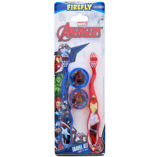 Avengers Travel Kit Toothbrush w.Cap 48/cs
