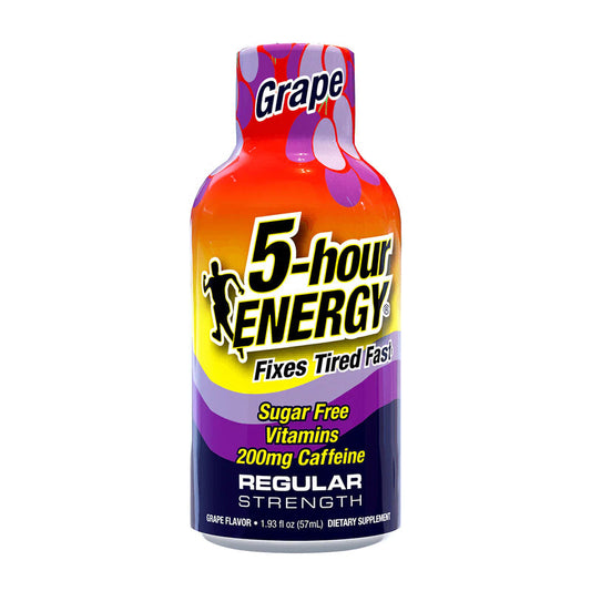 5-Hour Energy Drink 2oz-Orange/Grape 10/cs