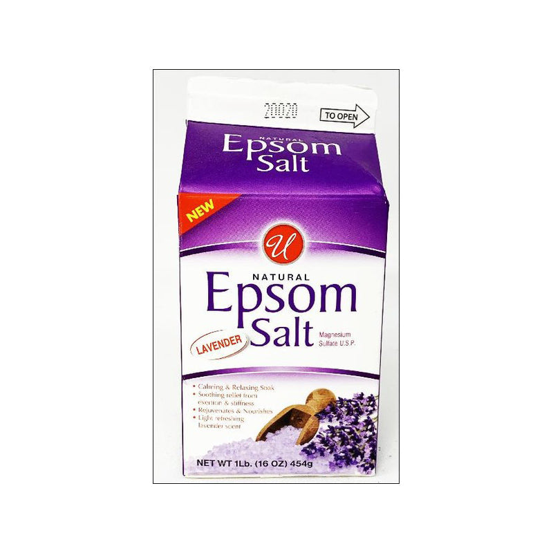 Universal Epson Salt Bag 16oz-Lavender 12/cs
