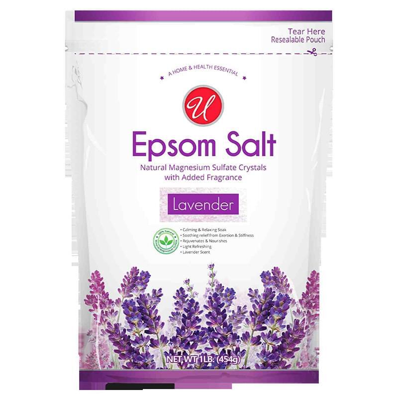 Universal Epson Salt 1lb Box-Lavender 12/cs