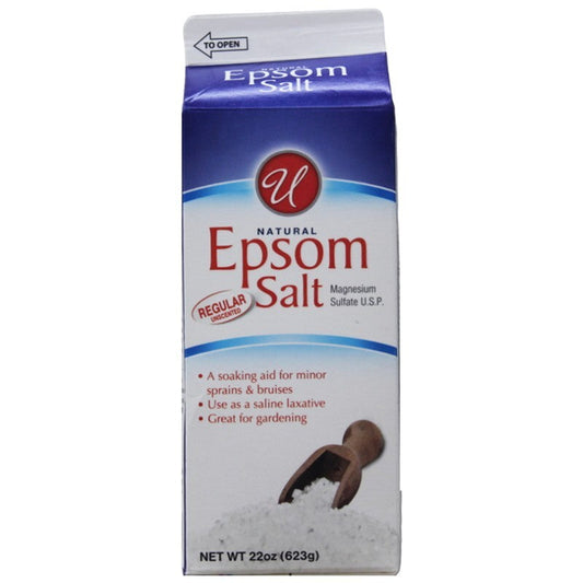 U Epsom Salt BOX 22oz-Regular 12/cs