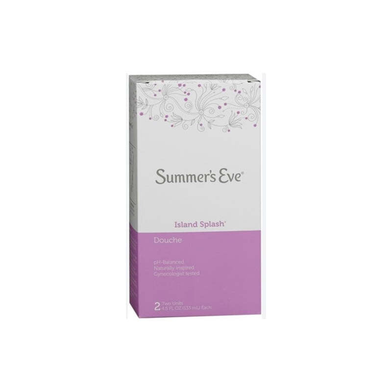 Summer's Eve 2ct -Island Splash 4.5oz; 6/cs