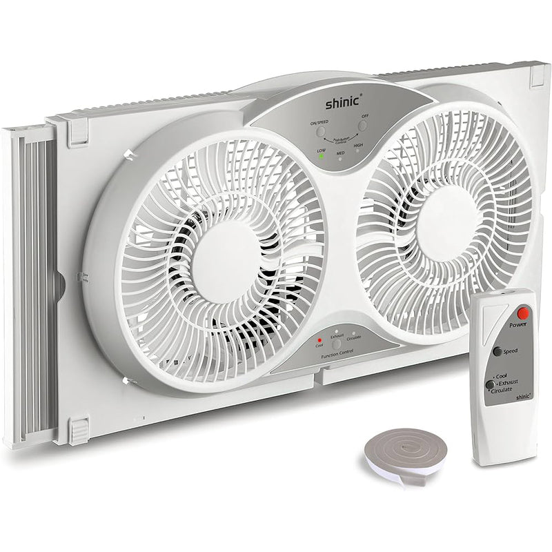 9' UL Twin Window Fan 1/cs