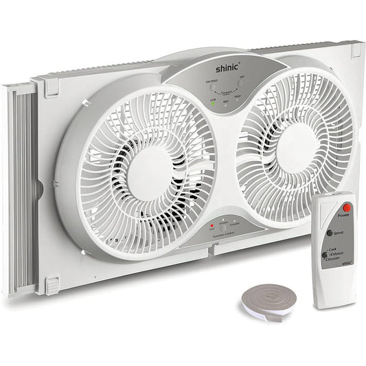 9' UL Twin Window Fan 1/cs