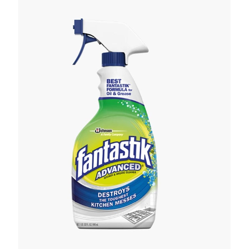 Fantastik Scrubbing Bubbles 32oz-Advance Kitchen DeGrease Cleaner 8/cs