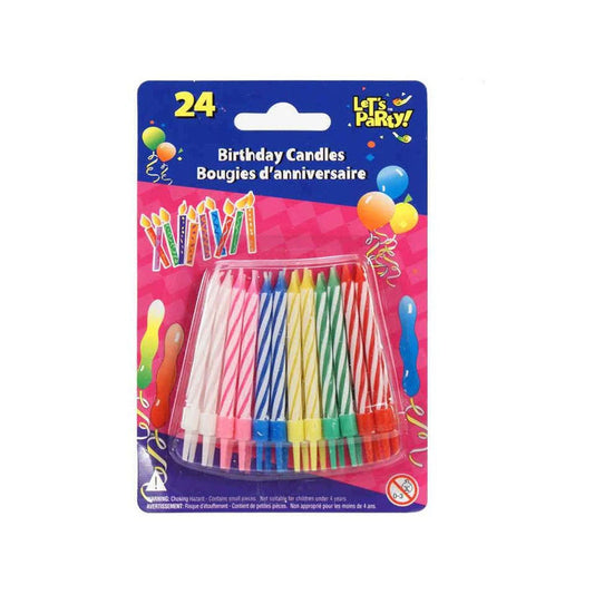 Birthday Candle 24/pk