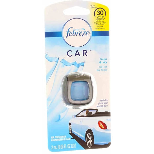 Febreze Car Air Freshner Vent Clips 2ml-Lavish 6/cs