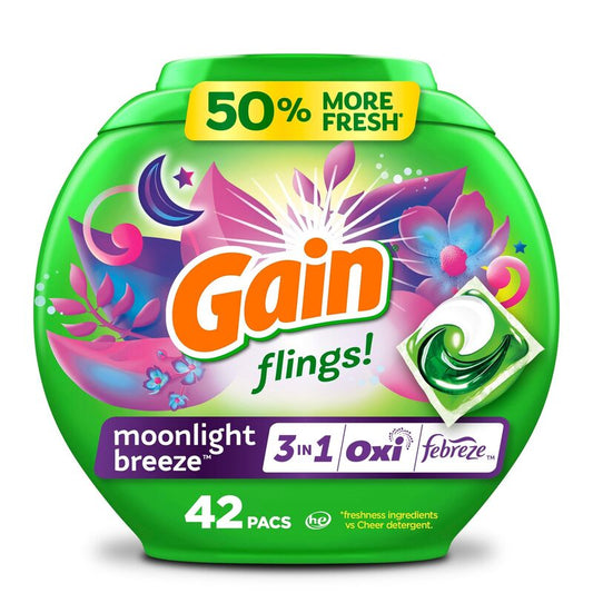 GAIN Pod 3in1 33ct Breeze Feb+Oxy -Original 4/cs
