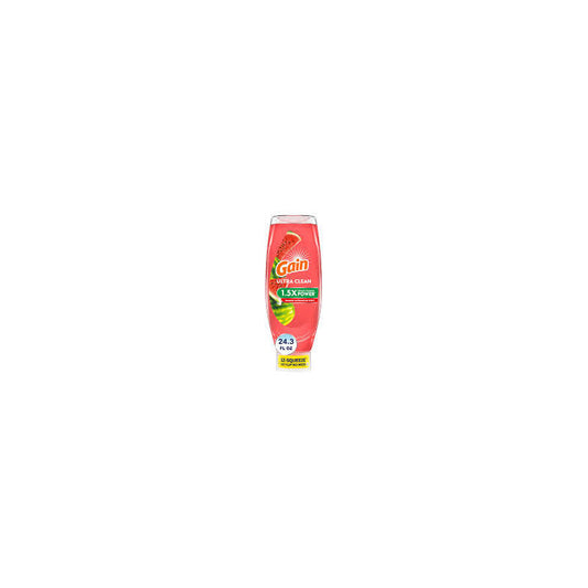 GAIN Ultra Dish Liquid 24.3oz EZ Squeeze -Original 8/cs