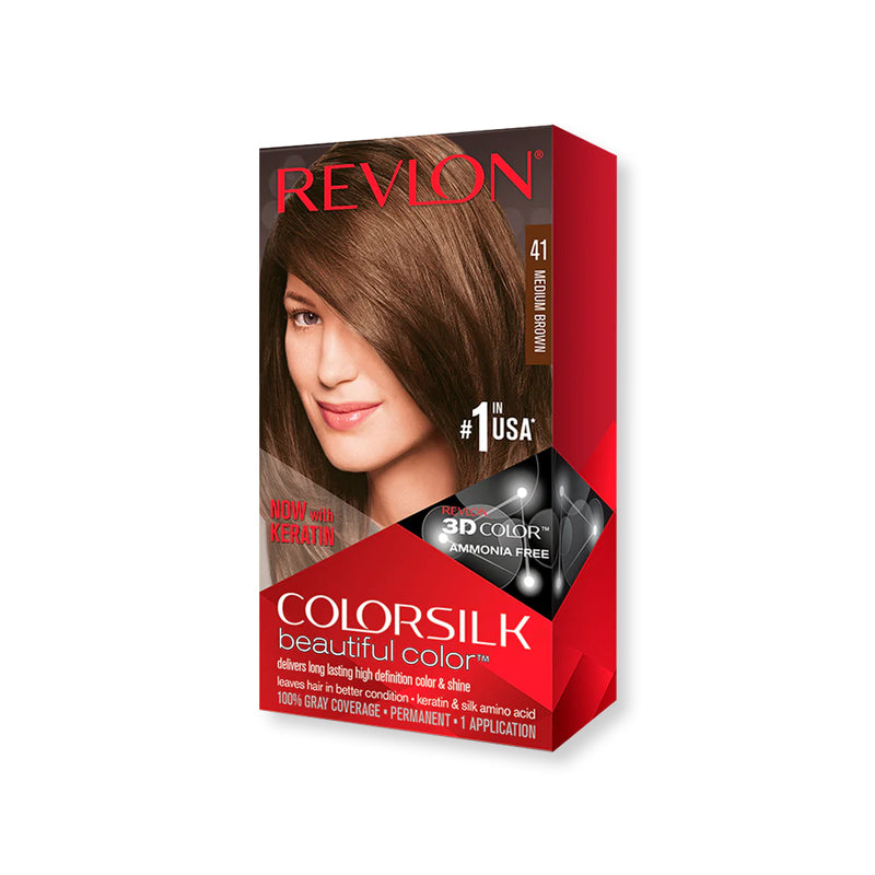 Revlon ColorSilk -Dark Nude Brown(#41) 12/cs