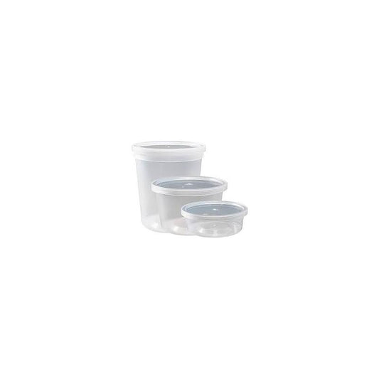HS 16oz 818W Combo Pack Food Containers- Round 150/cs