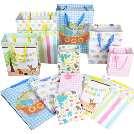 Medium Baby Shower Gift Bags 12/cs