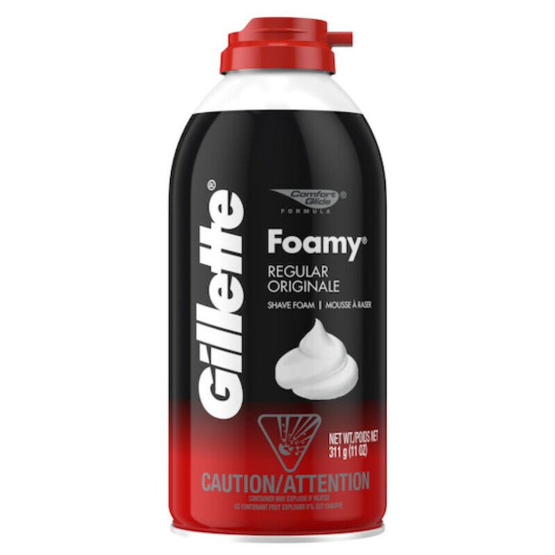 Gillette Shave Foamy 11oz- Regular 12/cs