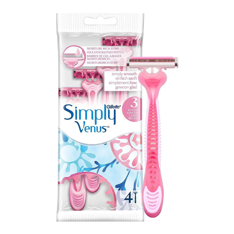 Gillette Razor Simply Venus 5ct-Basic 24/cs