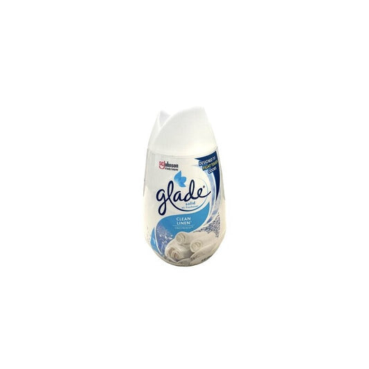 Glade Gel Air Freshener 2.5oz-Clean Linen 12/cs