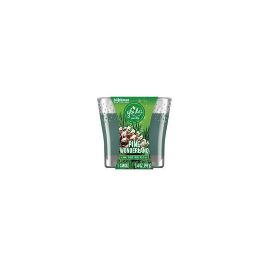Glade 2pk Candle 3.4oz-Pine Wonderland 3/cs