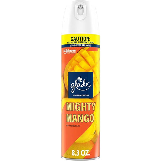 Glade Air Freshner 8.3oz Aerosol-Mighty Mango 6/cs