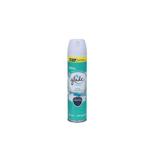 Glade Air Freshner 8oz-Sky & Sea Salt 6/cs