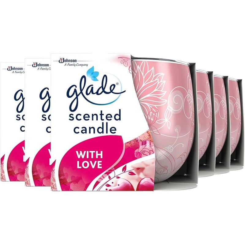Glade Candle 120g(4.23oz)-Relaxing Zen 6/cs