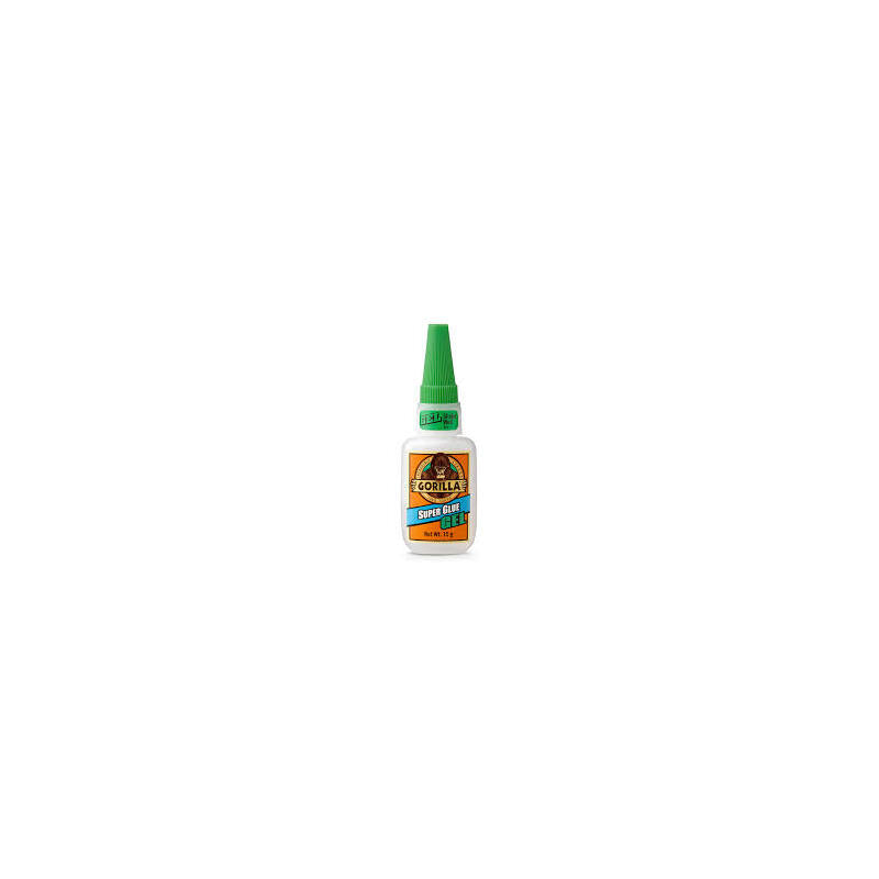 Gorilla Super Glue Gel 15g Bottle; 6/cs