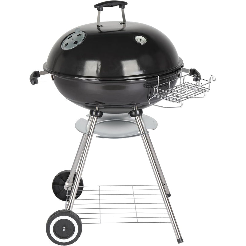 WEE'S BBQ 22" Square Covered Grill & Smoker w. Wheels 1/cs