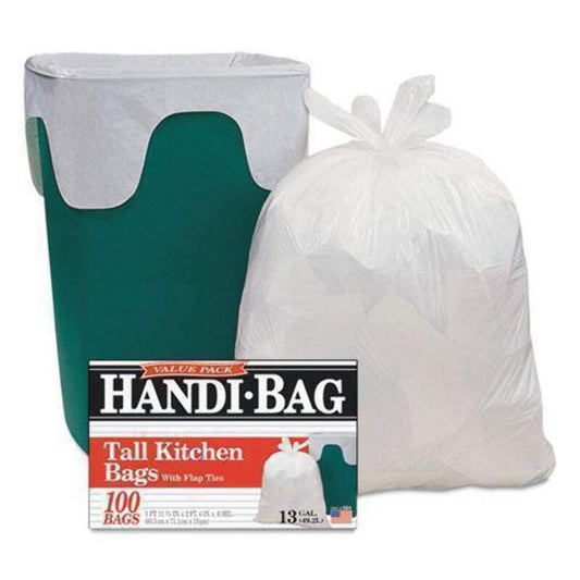 Handi-Bag Trash Bag 15ct-13 Gal 12/cs
