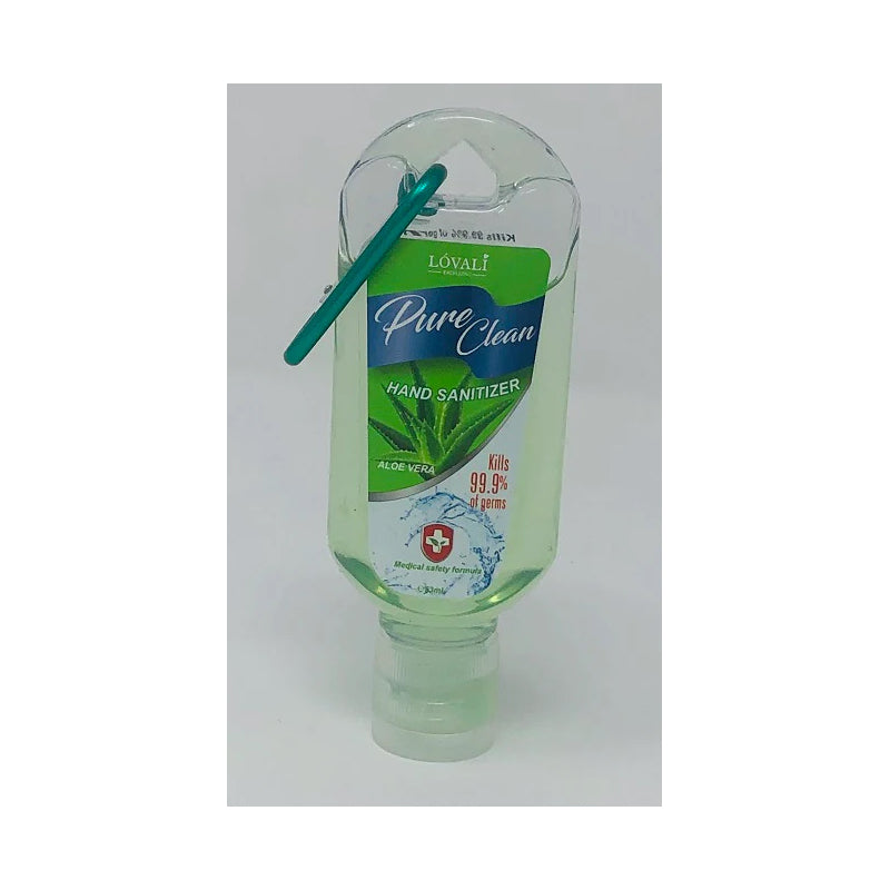 LOVALI Pure Clean Hand Sanitiser 1.8oz W/Clip-Assort. 24/cs